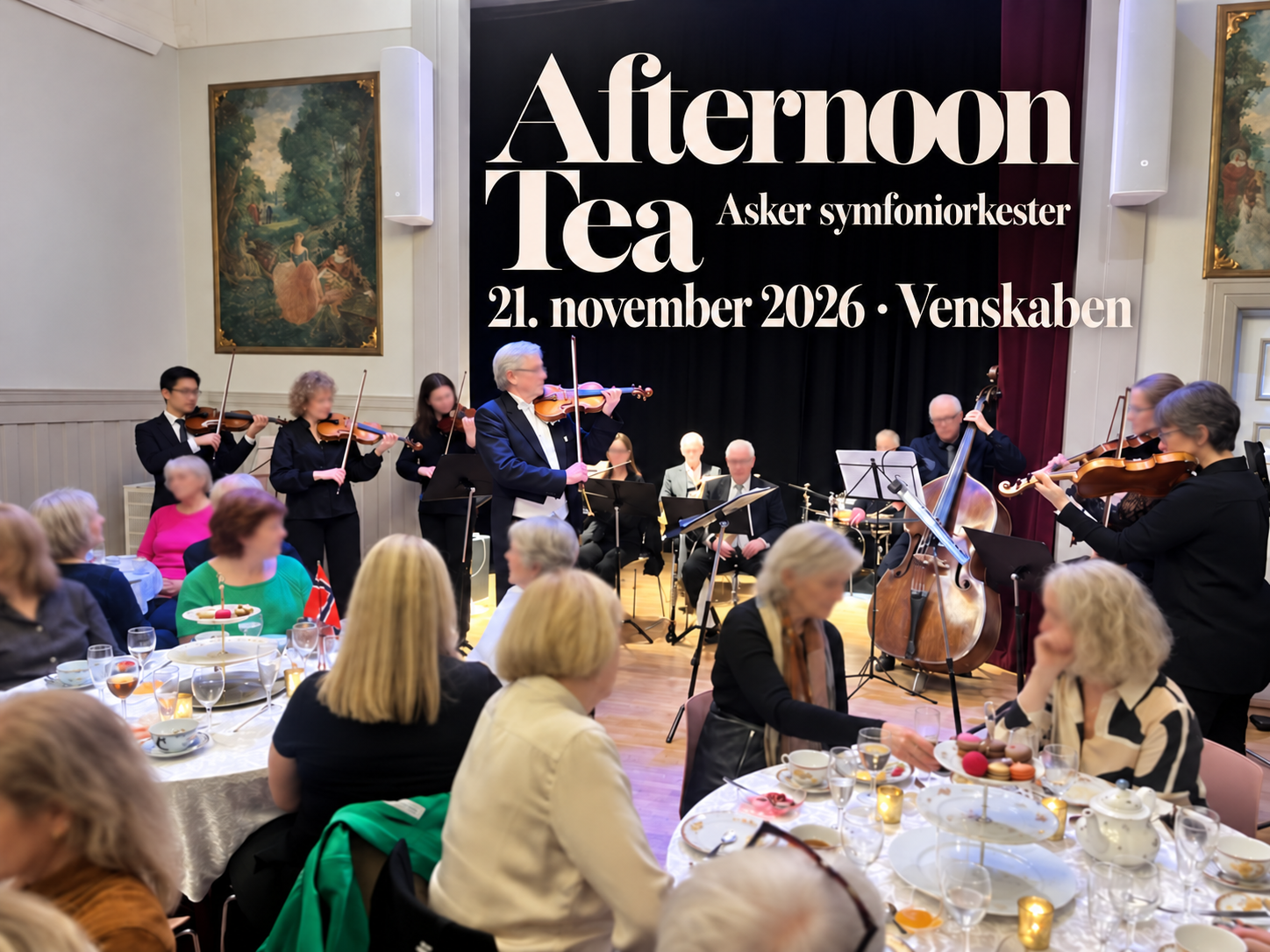 Afternoon Tea med Asker symfoniorkester i Venskaben
