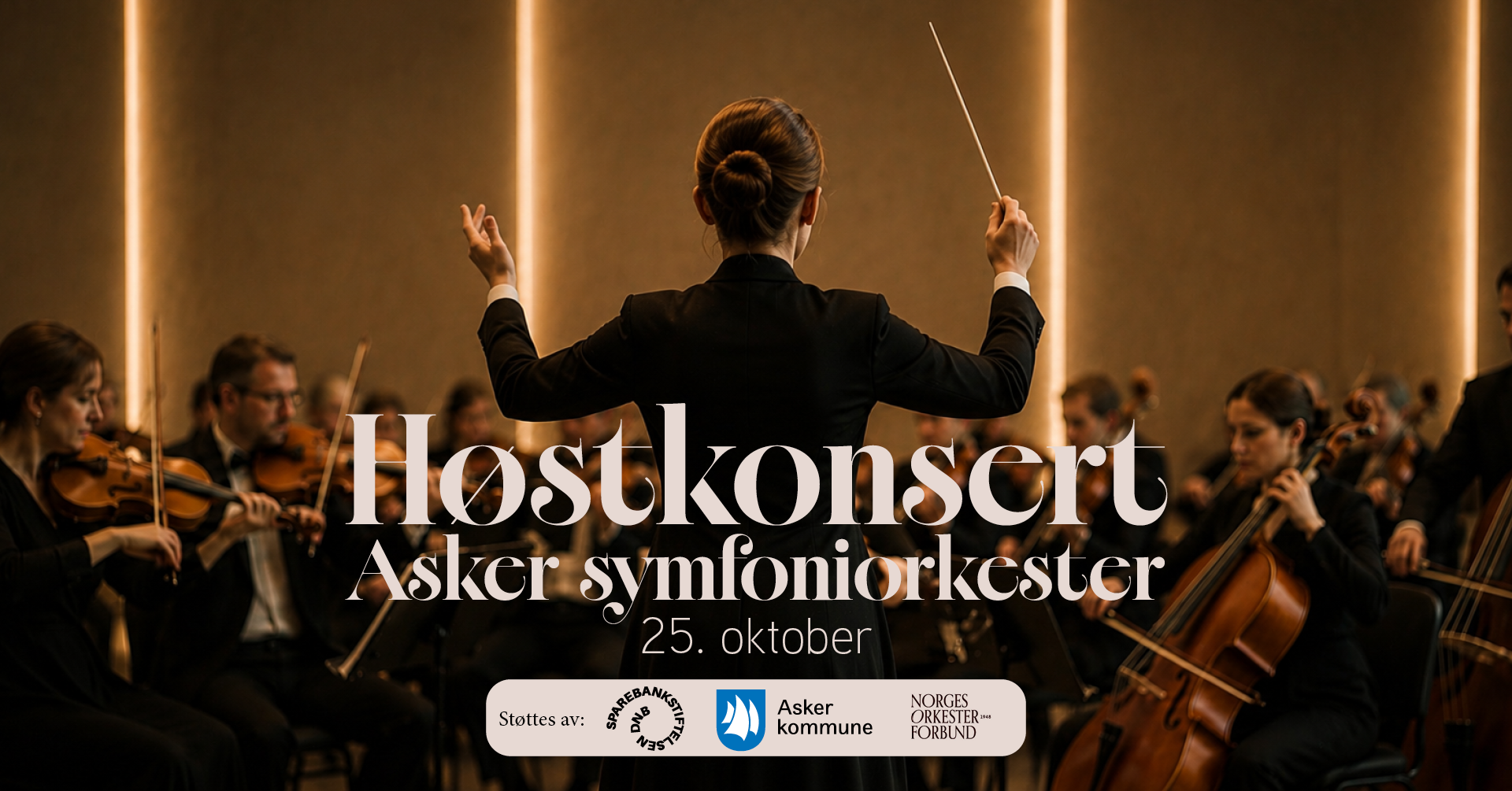 Høstkonsert med Asker symfoniorkester, 25. oktober